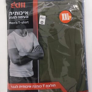 חולצת טי צוארון עגול  שחור