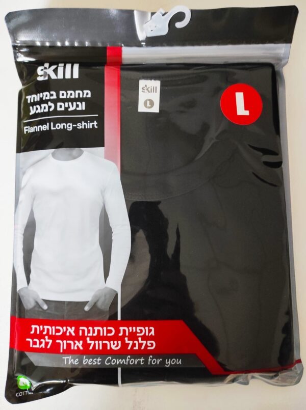 שרוול ארוך פלנל