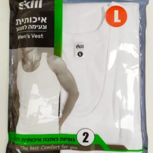 גופית סבא גבר צבע לבן