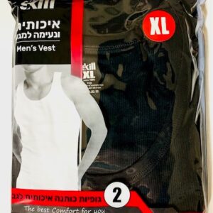 גופית סבא פסים גבר צבע שחור