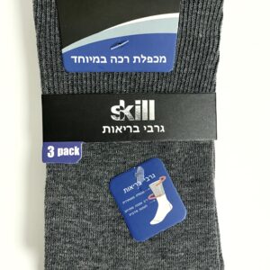 3זוגות גרבי בריאות מידה 40-46